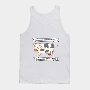 Compassion Knows no Species- Animal Abuse Tank Top